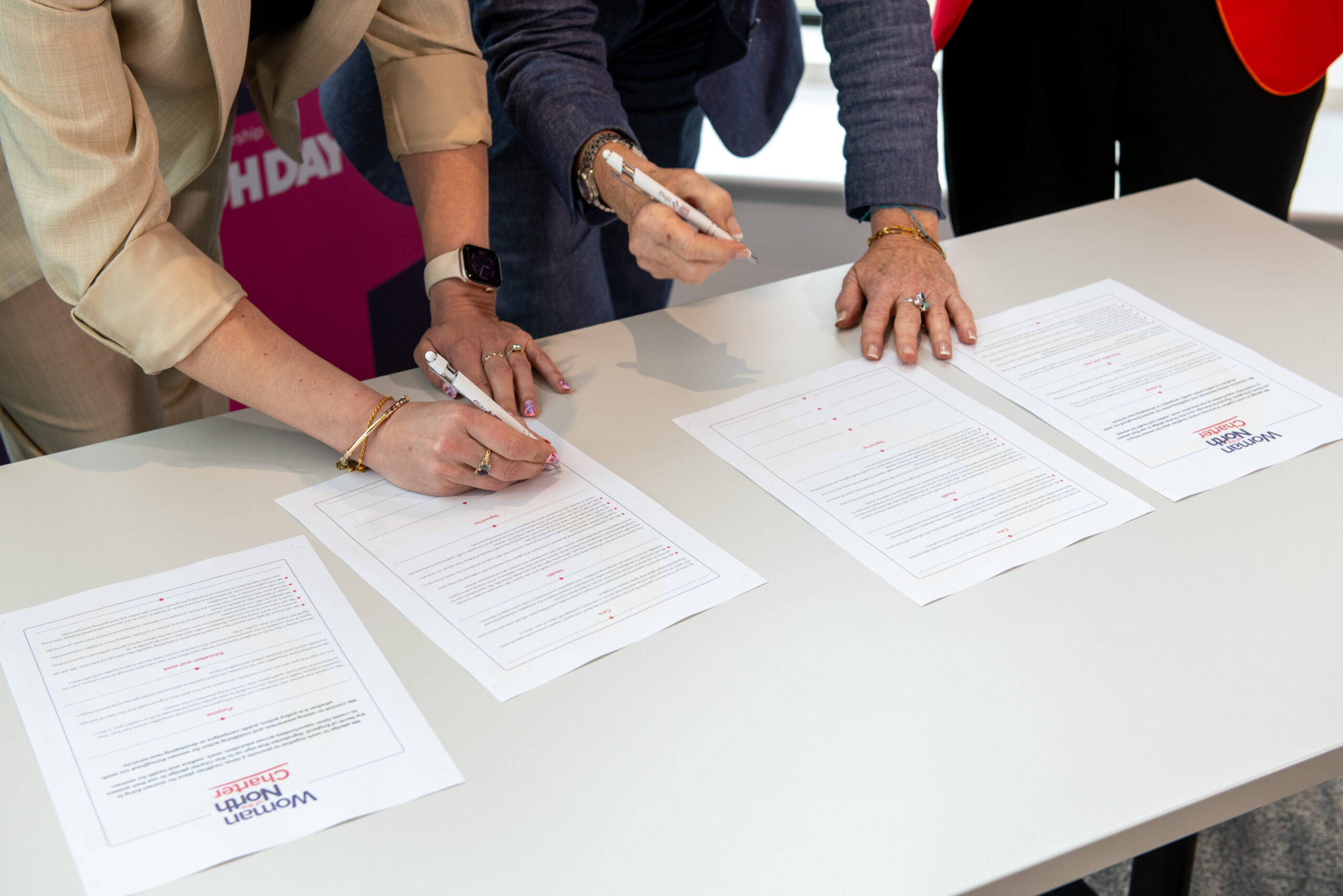 Northern Mayors sign up to charter for a fairer and healthier North for women