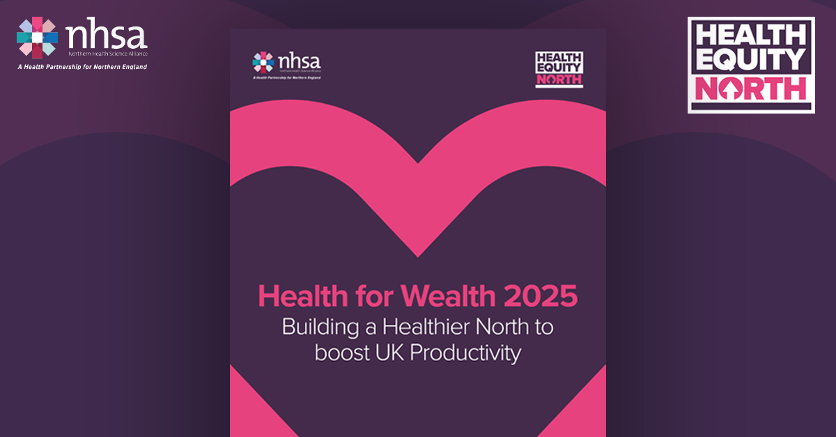 Poor health in the North costing the UK billions in lost productivity