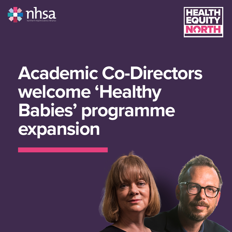 Academic Co-Directors welcome 'Healthy Babies' programme expansion