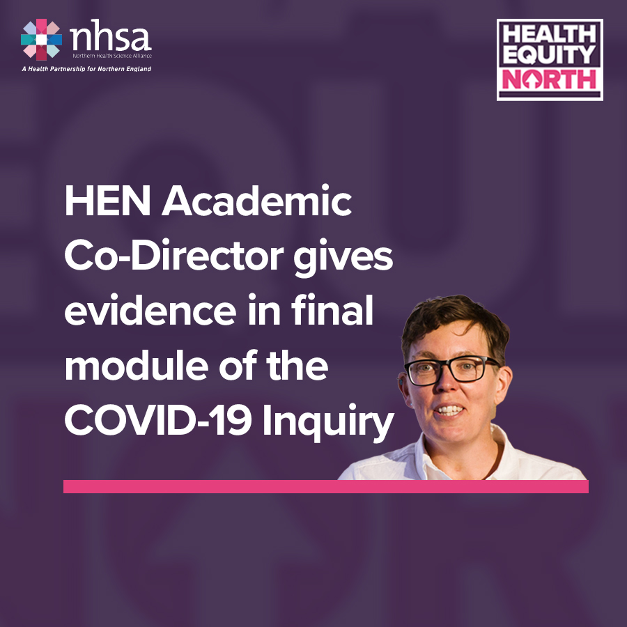 Academic Co-Director gives evidence in final module of the Covid-19 Inquiry