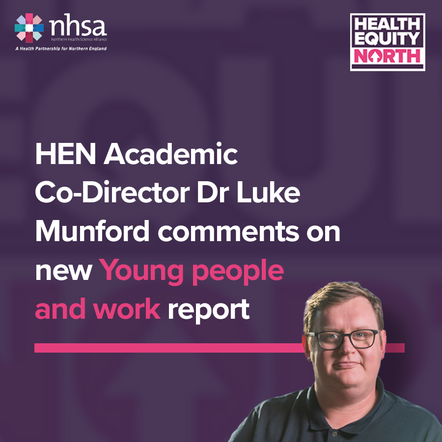 HEN Academic Co-Director comments on new ‘Young people and work’ report