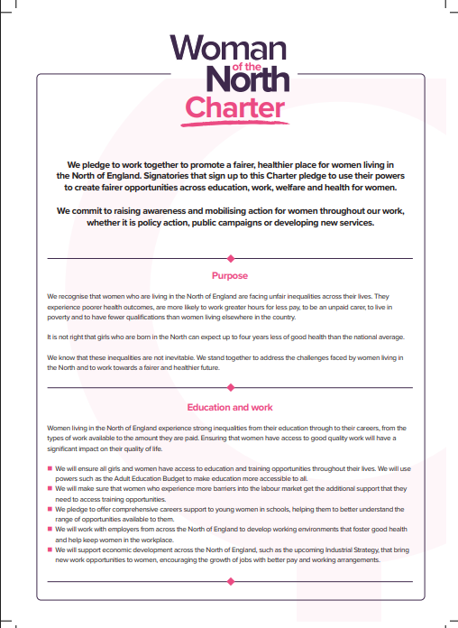 Woman of the North Charter