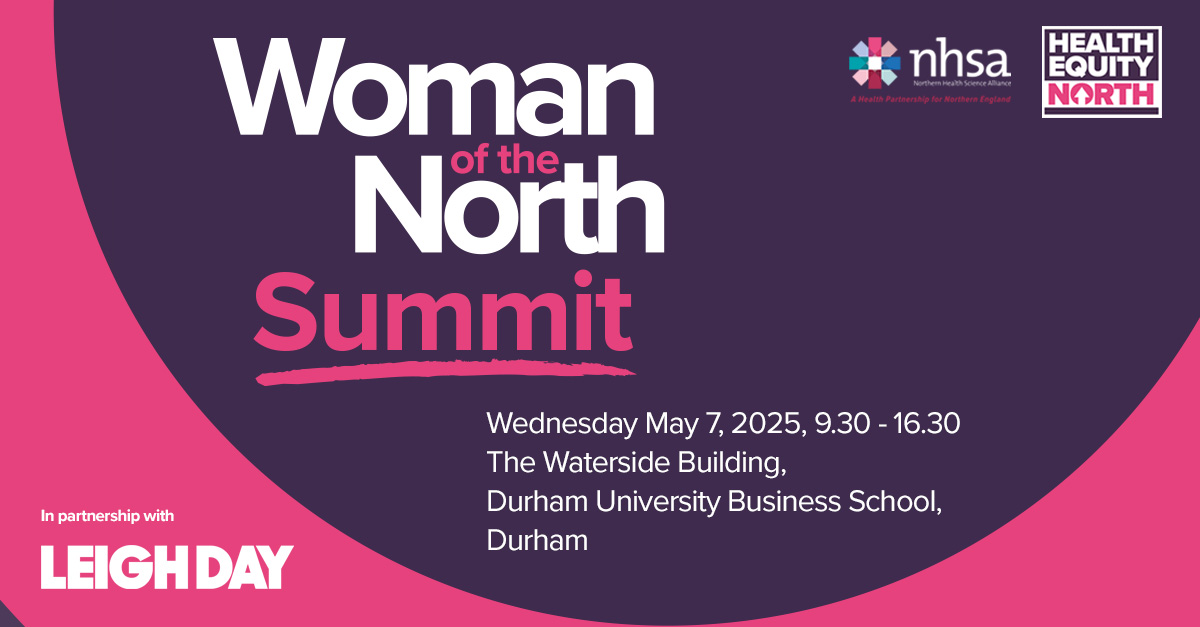 Health and work inequalities worsening for women in the North of England